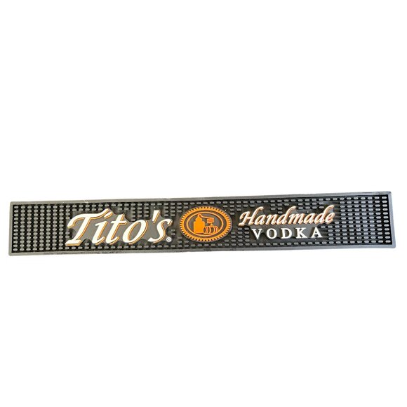 Tito's Vodka 3 rubber bar mats style to any home bar or collection bar mats. - Picture 4 of 4